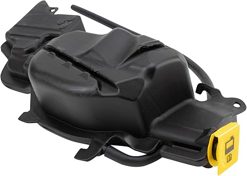 Vista 341 de TRQ Botella de desbordamiento del tanque de expansión del depósito de refrigerante del radiador compatible con Porsche Macan 2015-2018