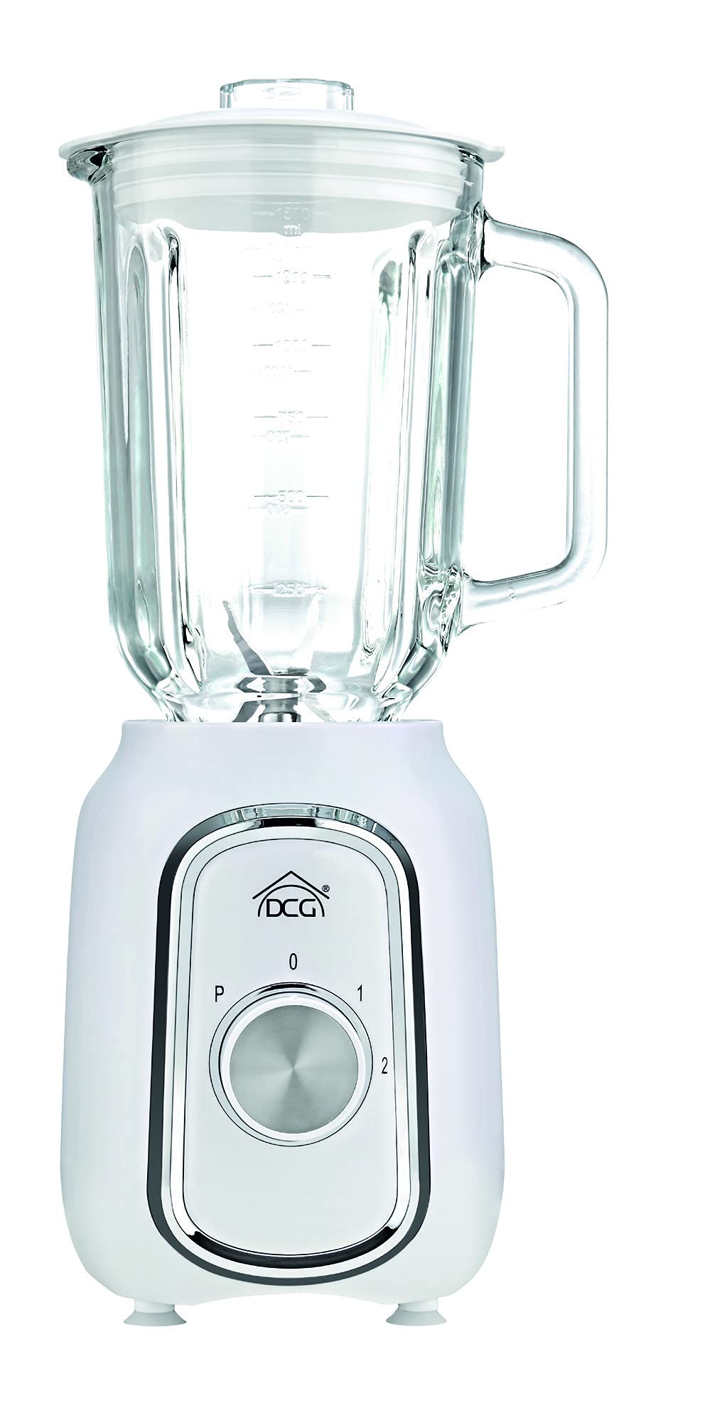 DCG UM1360W - Frullatore + Bicchiere da 1,5 litri 500 watt Bianco