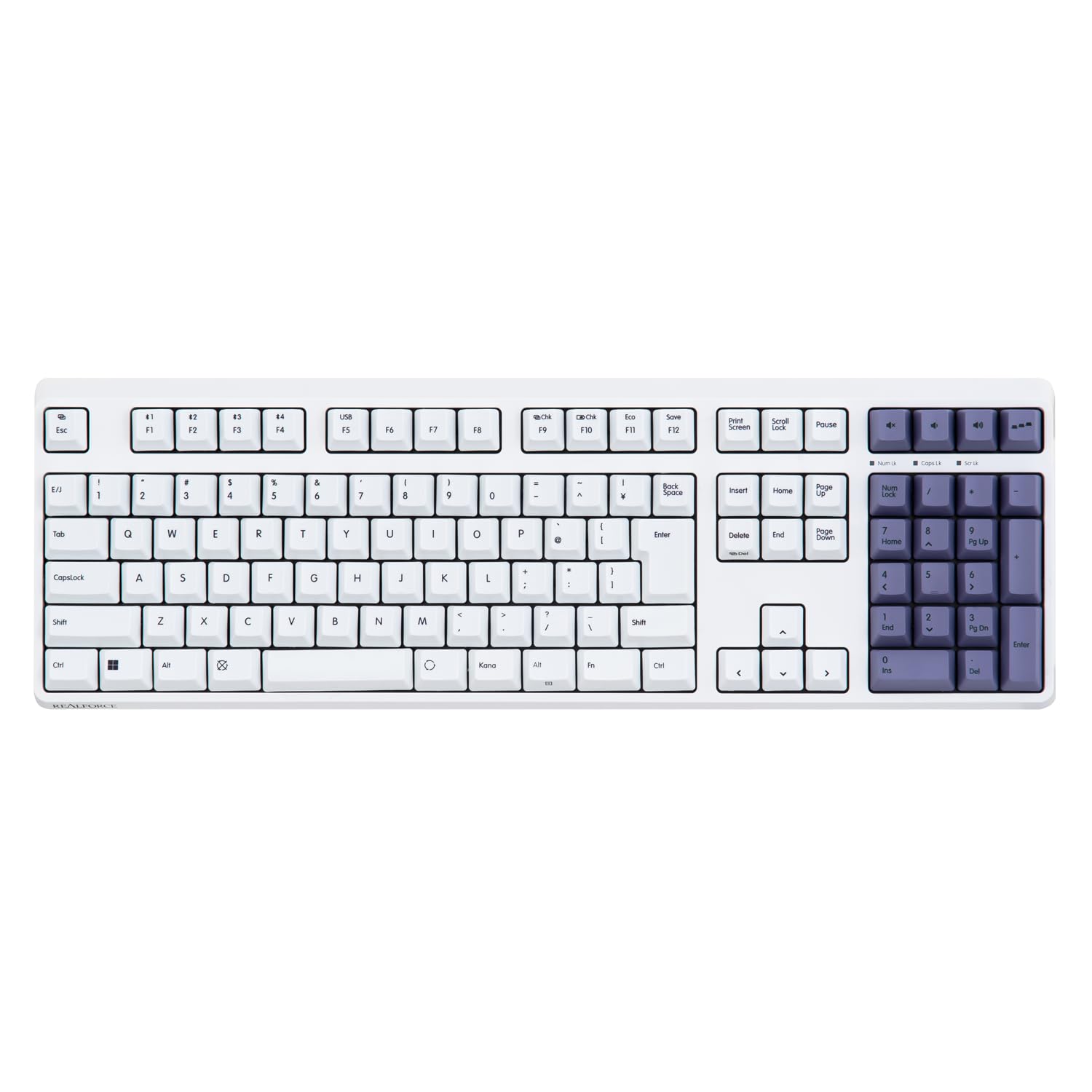 東プレ Realforce R4 キーキャップ 日本語配列 91キー 製品 : REALFORCE R4 カラーキーキャップセット | REALFORCE | 日本製
