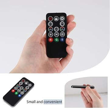5V 3 Pin ARGB Controller Built in Light, SATA Cable Power Supply Mode with Remote Control, RGB Hub for Motherboards PC RGB Case Fans Hub Control DIY Dynamic Light Modes And 4 Static Colors