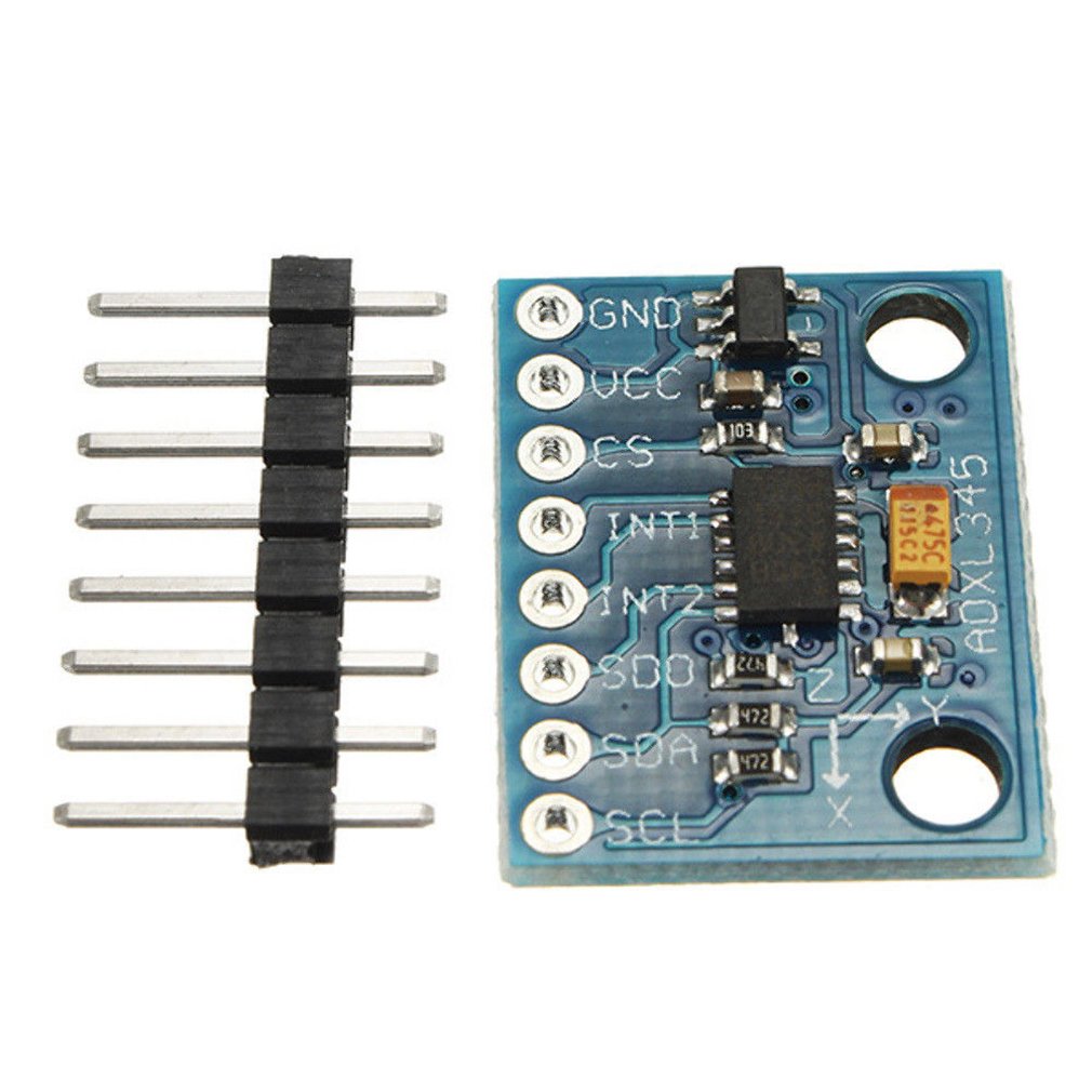 Hailege 2 szt. ADXL345 3-Axis Digital Acceleration of Gravity Moduł Tilt GY-291 IIC SPI Transmisja dla Arduino