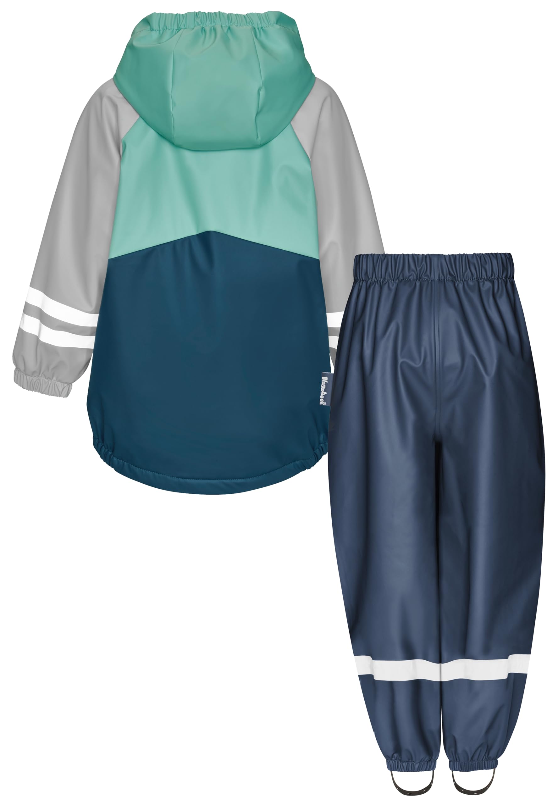 Playshoes Zweiteiliger Regenanzug Fleece-Futter, Gefütterter Matschanzug – Ansicht 2