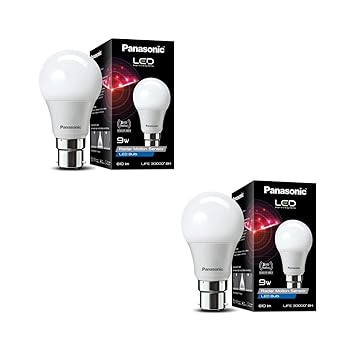 Panasonic 9 Watt Motion Sensor LED Bulb for Home with 3 Mtr Radius Sensor Area, Auto Off After 15 Sec, 1 Yr Warranty (PK2) - image, photos
