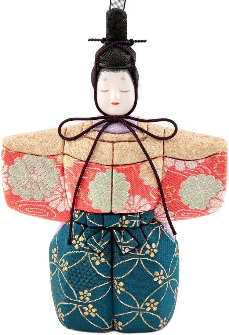 藤翁作　雛人形親王飾り半円形アクリルケース・間口約５０×奥行約２８×高さ約２７㎝ 藤翁作 雛人形親王飾り半円形アクリルケース・間口約50×奥行約