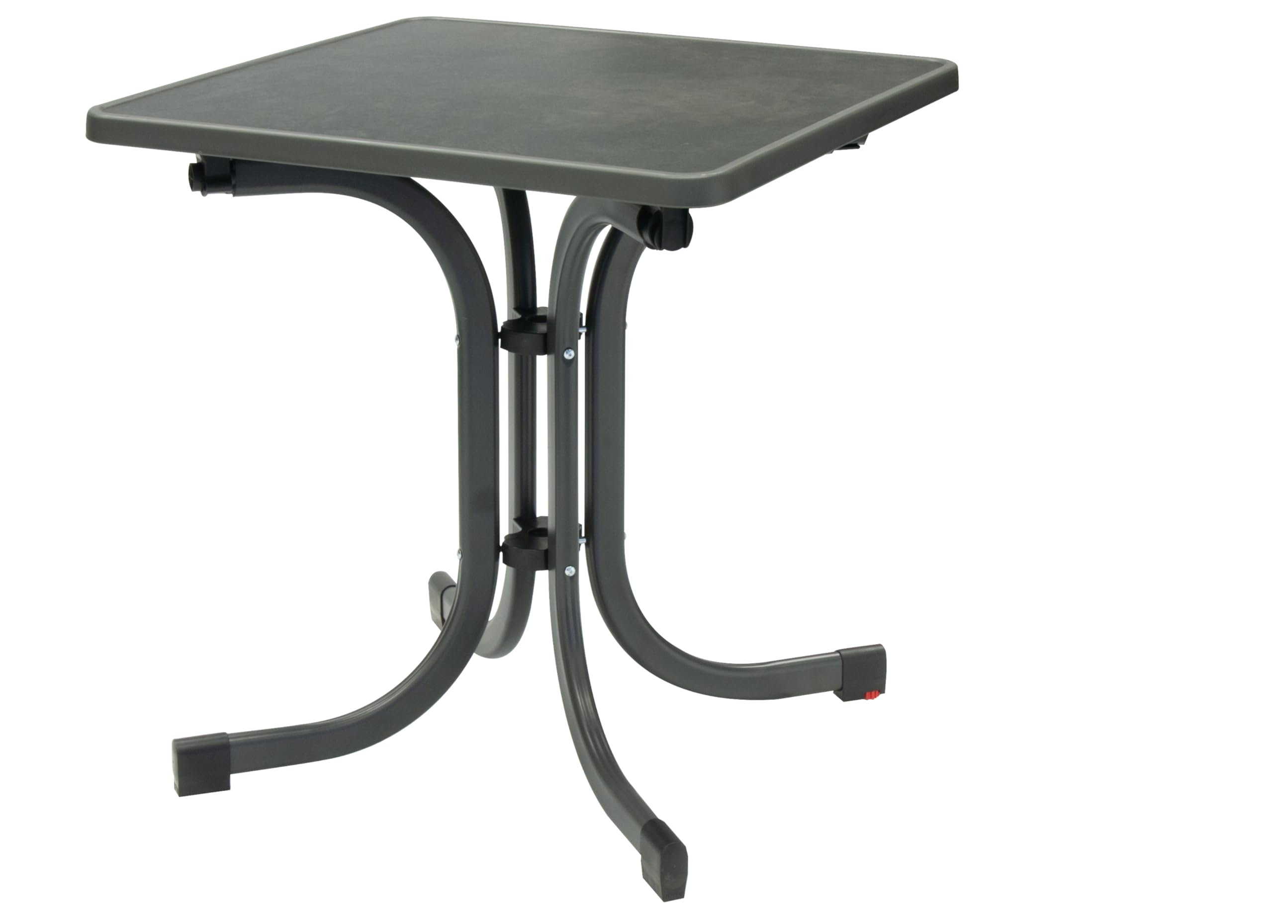 MFG Boulevardklapptisch 70x70 cm, anthrazit/Schiefer