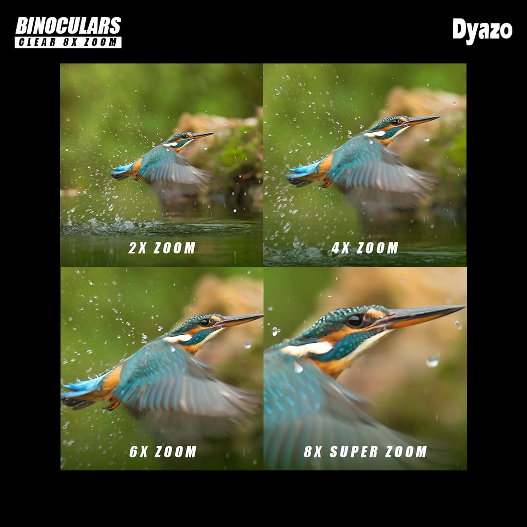 Dyazo Binoculars Professional | Hd |Telescopic | 8 X 40 Powerful for Adults Long Distance Bird Watching,Trekking Includes Binocular Soft Caring Case 4 61WsBi2b92L. SL1080