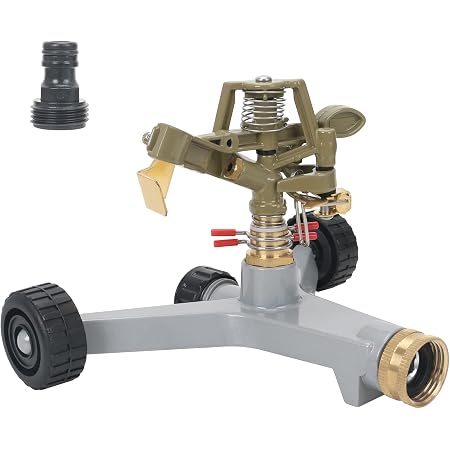 Melnor XT 5675-sq ft Impulse Tripod Lawn Sprinkler 9620-IN at