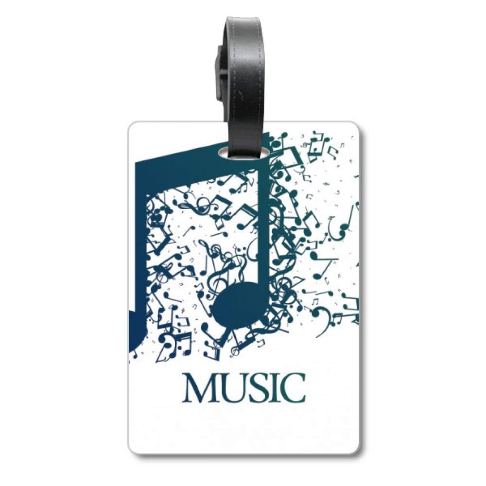 Étiquette d'identification Flappg Blue Music Mim contre perte valise - 5
