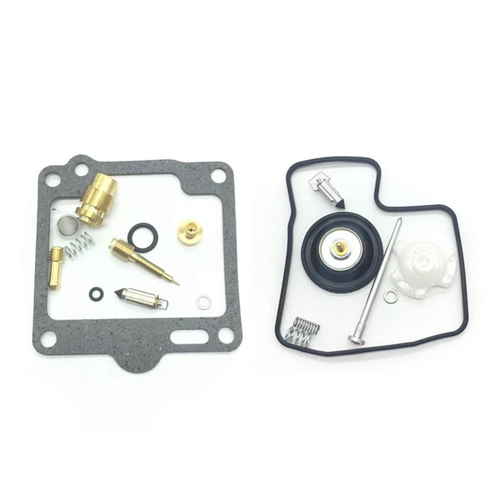 3 Set Di Accessori Per Motociclette: 1 Kit Riparazione Del Carburatore A Membrana E 2 Guarnizioni Della Valvola A Per STEED 600 SHADOW VLX
