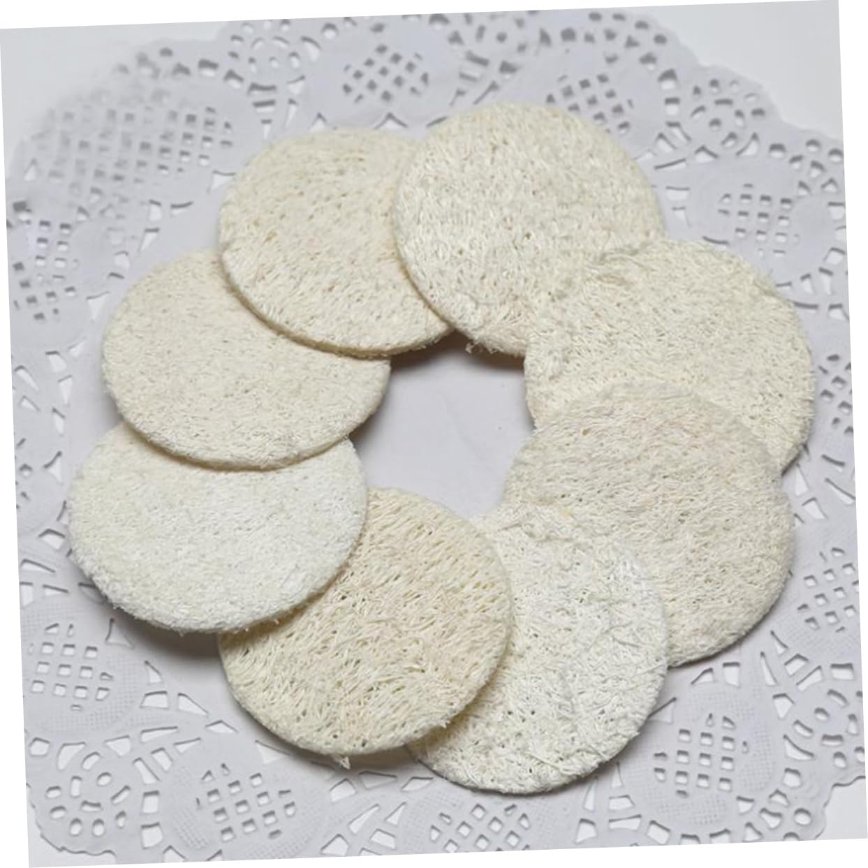 DOITOOL 54piezas Esponjas De Loofah Para Desmaquillado y Limpieza Facial Para Baño y Cuidado Secado Rápido y