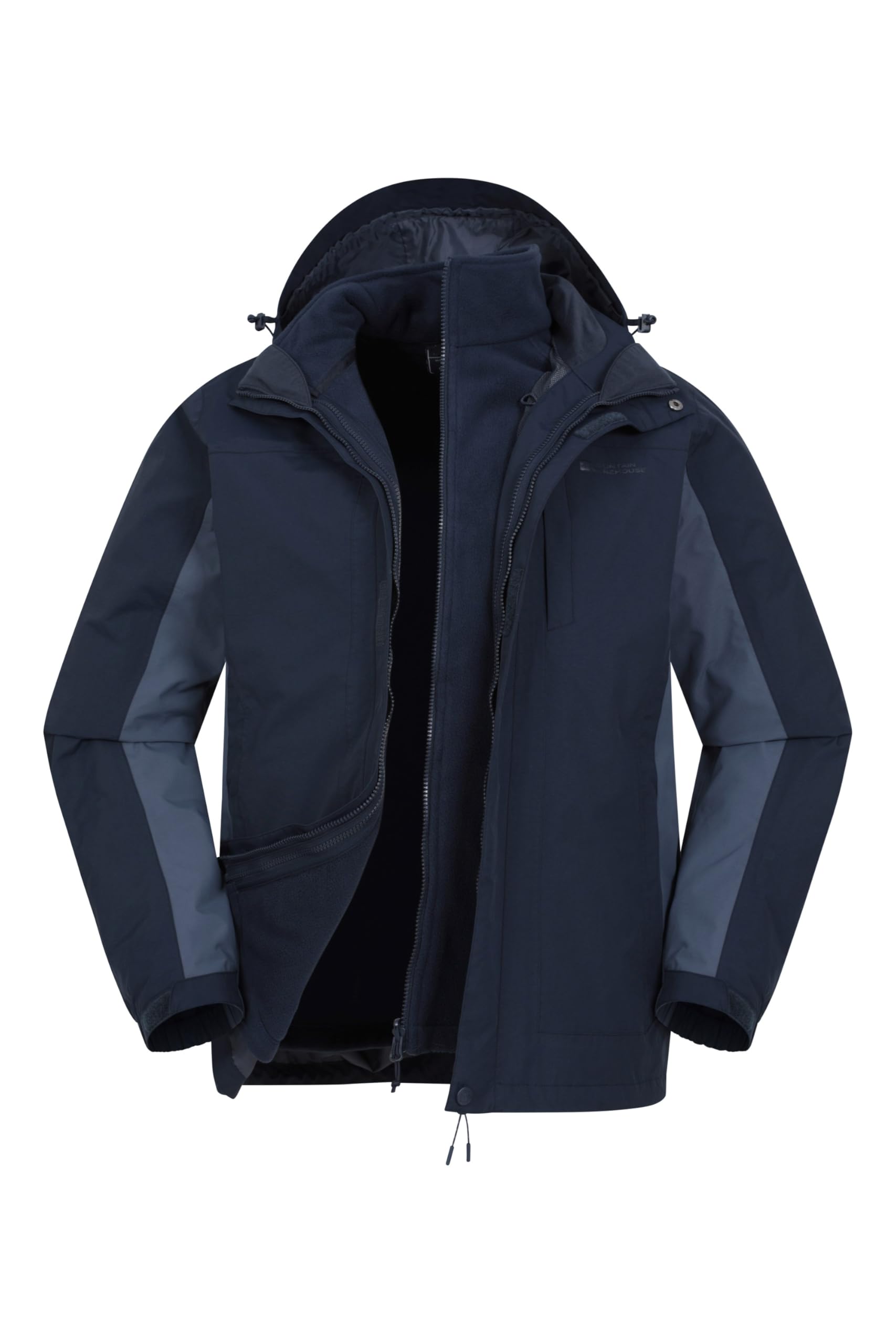 Thunderstorm Mens 3 in 1 Waterproof Jacket - Dark Blue