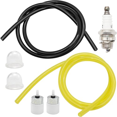 SYOWADA 791-182353 Kit de línea de combustible de repuesto para recortadora Bolens BL26BC BL26CO BL26SS, 791-182352 Kit de línea de combustible de