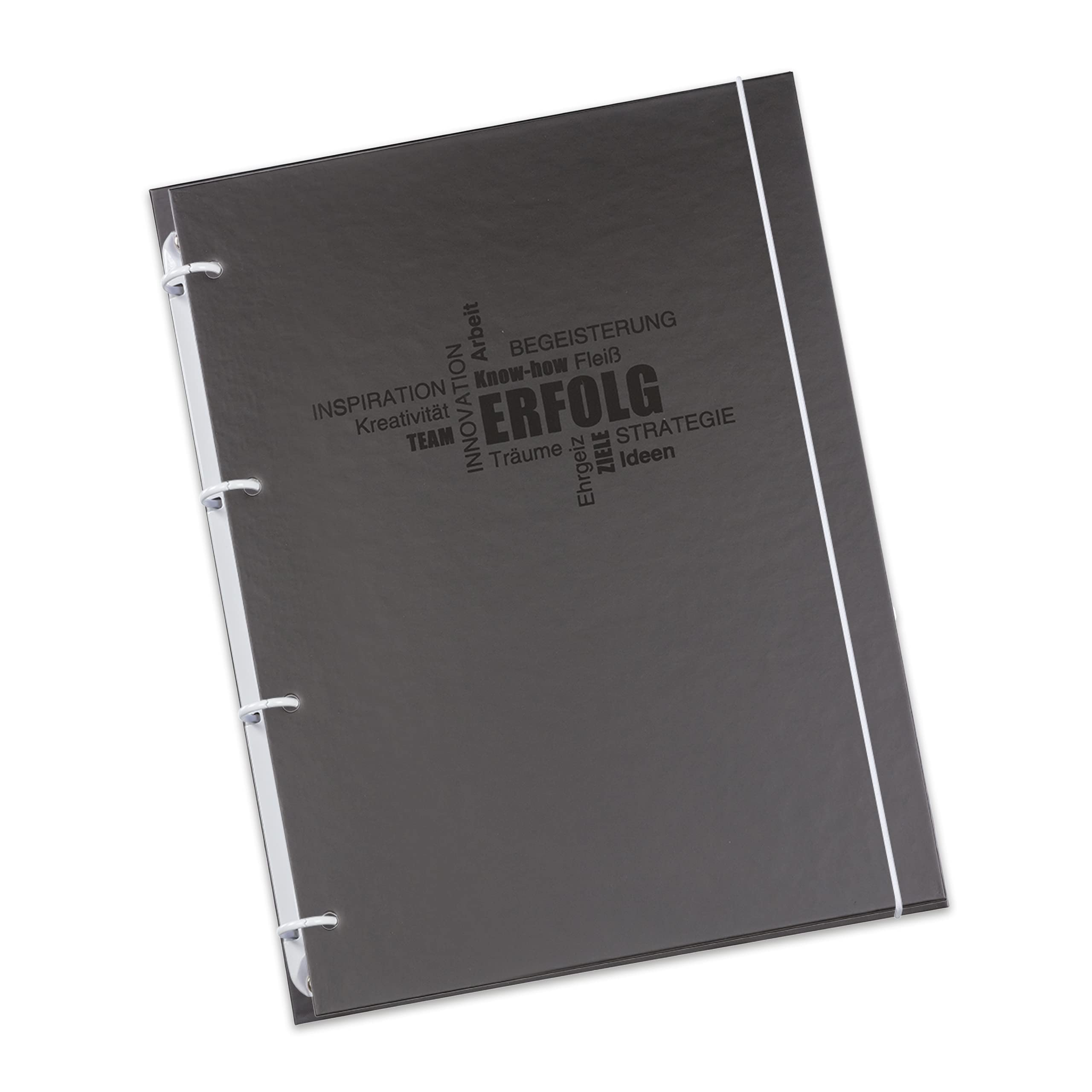 flexiNotes Notebook, A4, type: business, white, 75 sheets, squared - ring S