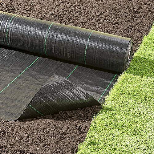 image for Agfabric 6x50ft Landscape Ground Cover Heavy PP Woven Weed Barrier,Soi