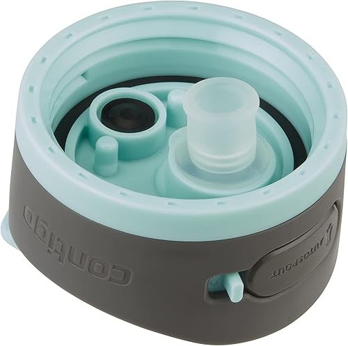 Miniatura 10 de Contigo Ashland 2.0 - Botella de agua a prueba de fugas con cierre de tapa y pajilla en ángulo, apta para lavavajillas, con tapa intercambiable,