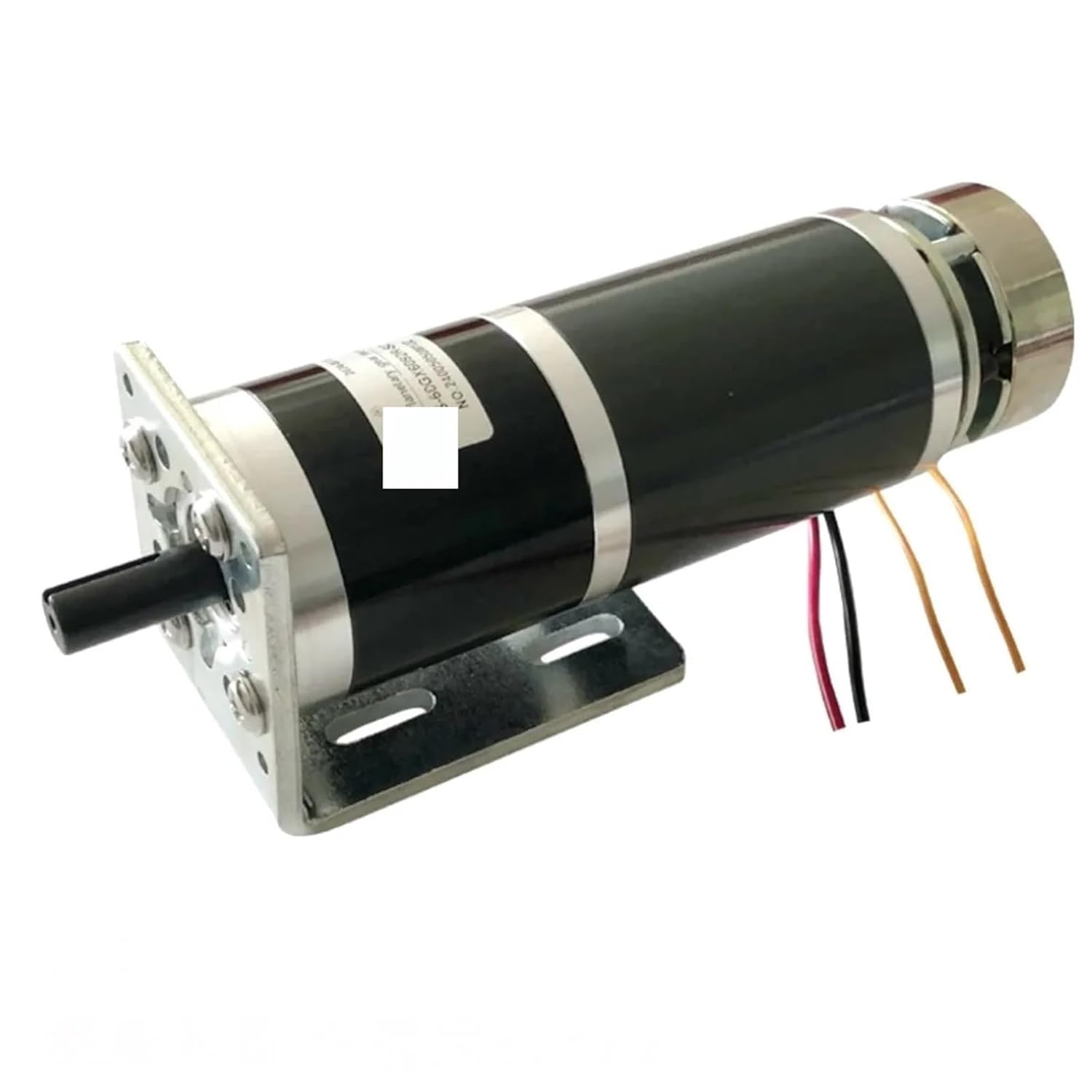 1pcs 60MM Emergency Stop Brake Low Speed DC Motor 12V 24V Micro DC Planetary Gear Motor 80W 5-1400rpm(Motor and Bracket,100)
