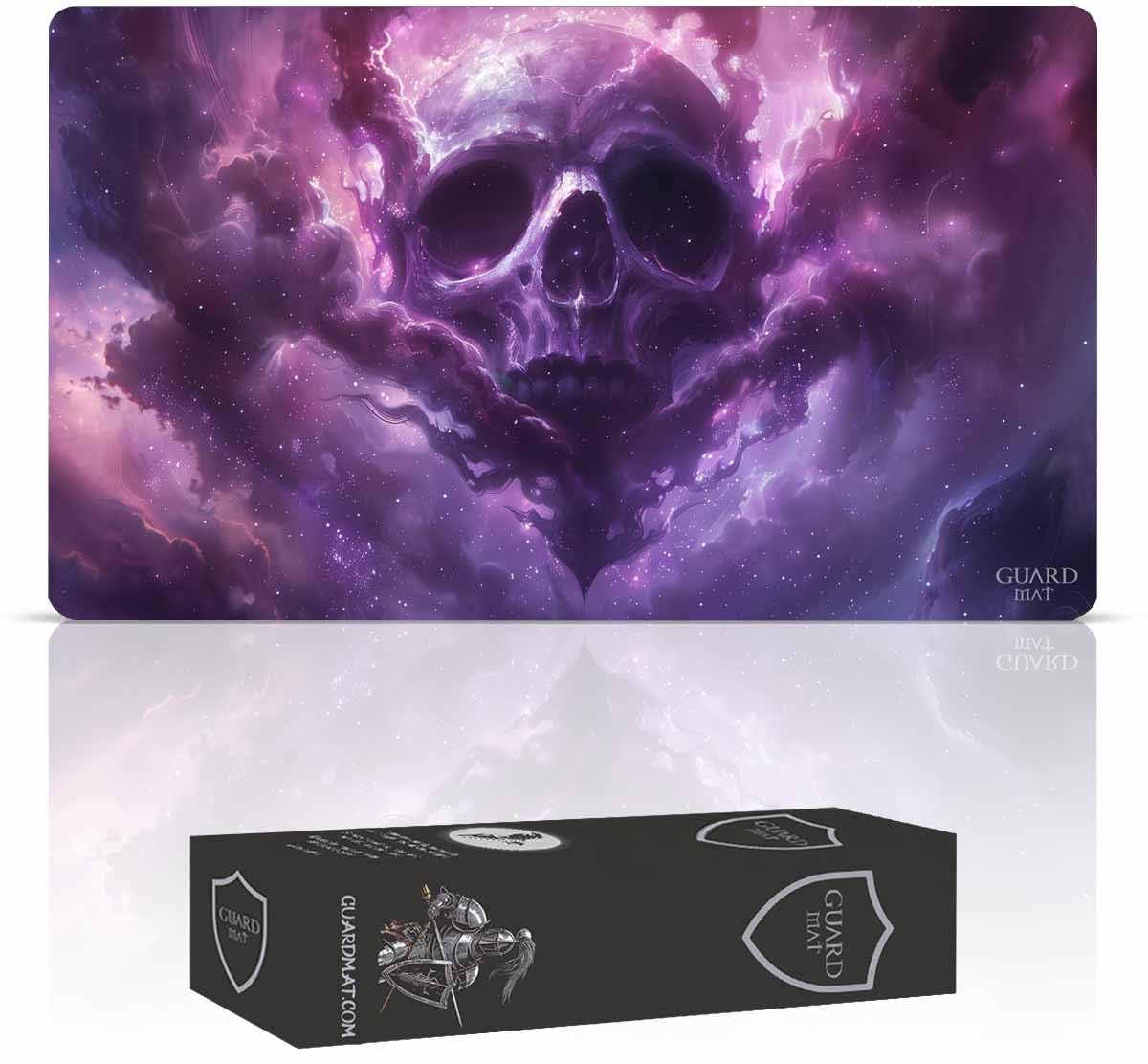Void Swamp (Bords Cousus) - Tapis de Cartes Magic - Tapi de Jeu - Playmat pour Jouer à MTG, Le Seigneur des Anneaux, TCG - Tapis de Jeu de Société