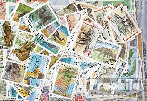Prophila Collection Motivazioni 200 Diversi Francobolli Preistorici Animali in Completa Spese (Francobolli per i Collezionisti) Anfibi / rettili / Dinosauro