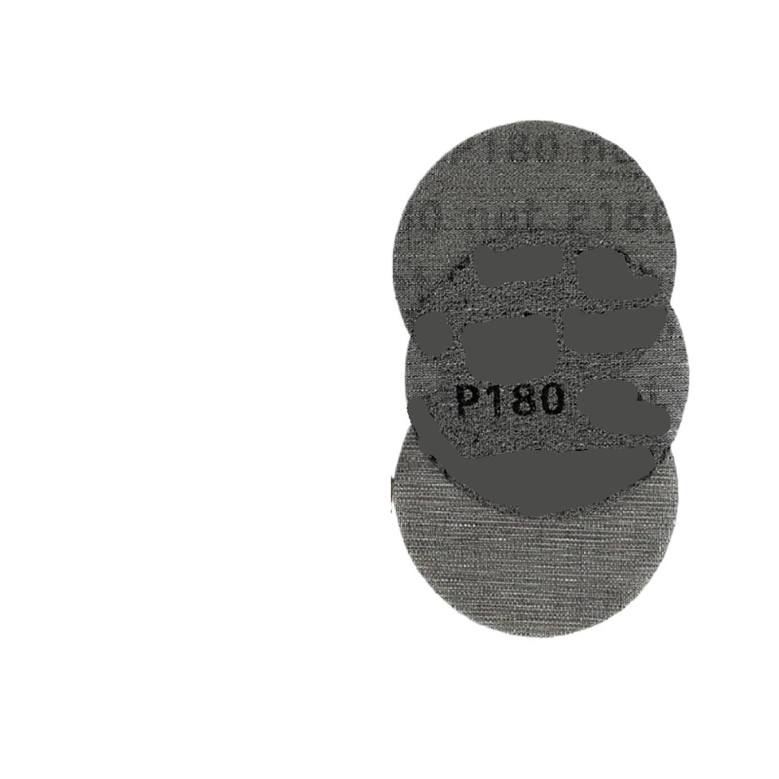 Banda Abrasiva Discos de lijado malla antipolvo 3'', 4'', 5'', 6'' y 9'' con gancho bucle antibloqueo, papel lija abrasivo for pulido en seco, grano 80 a 320(80,9 Inch 225mm)