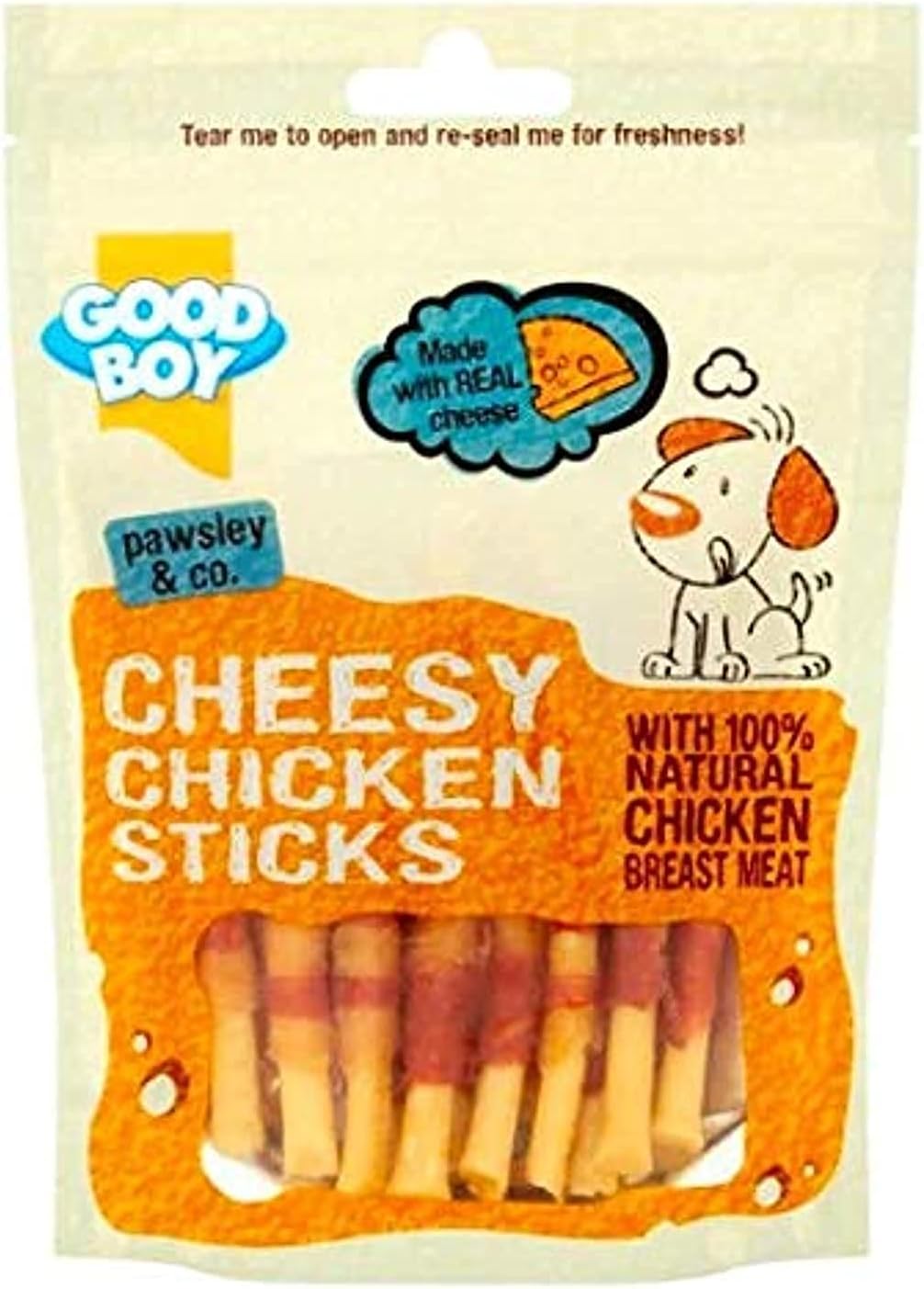 Armitage Good Boy Chicken Cheese Stick 80gm