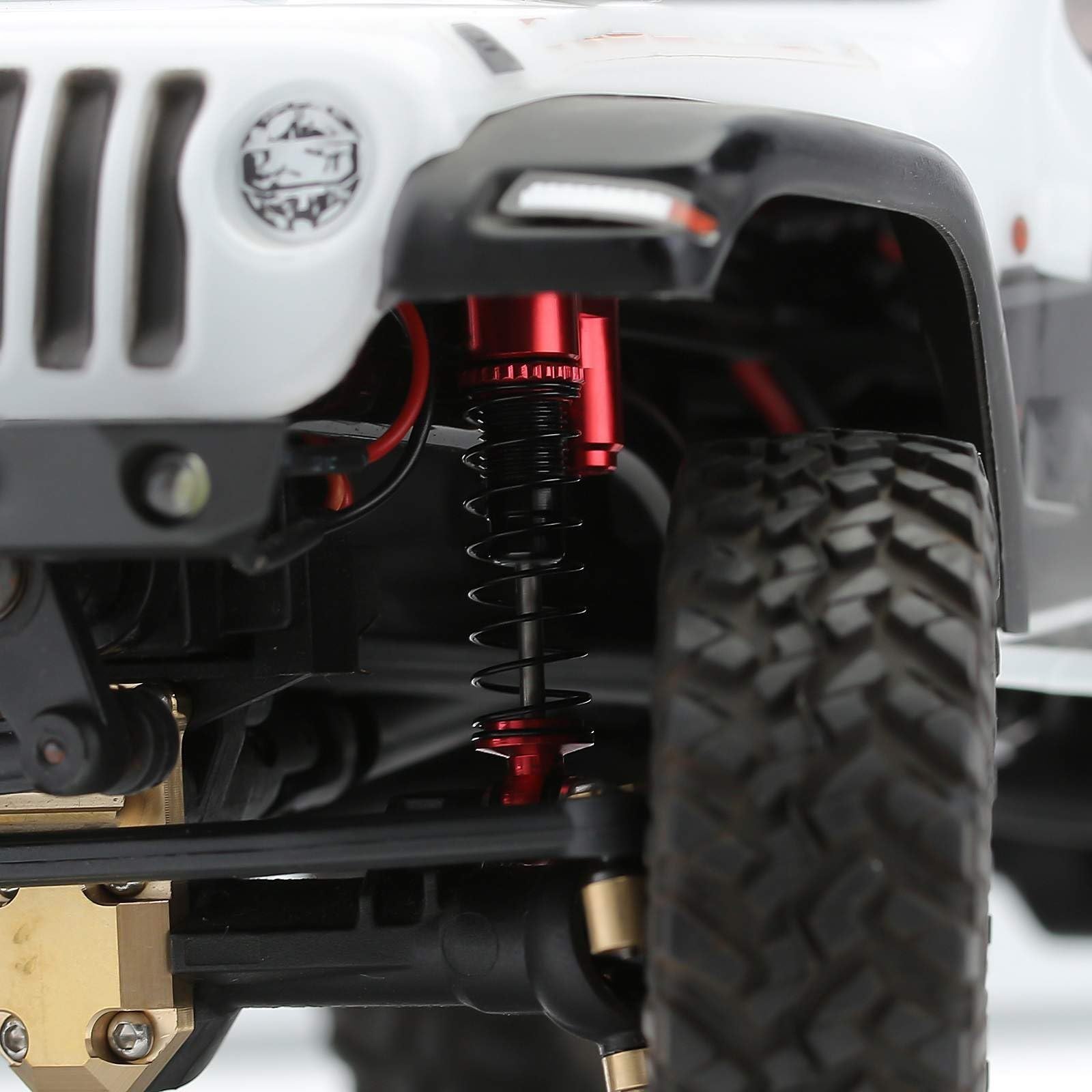 Ammortizzatori Molla Interna 32mm Per Axial SCX24 1/24 - RC Crawler E Buggy - copertina