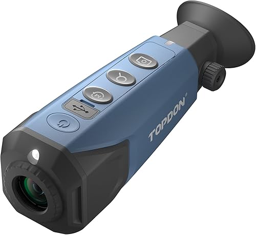 Miniatura 8 de TOPDON TS004 Monocular de Imágenes Térmicas, 320 x 240 TISR 256 x 192 Resolución IR, Conexión Inalámbrica Soportada, Visión Nocturna Térmica de 13mm