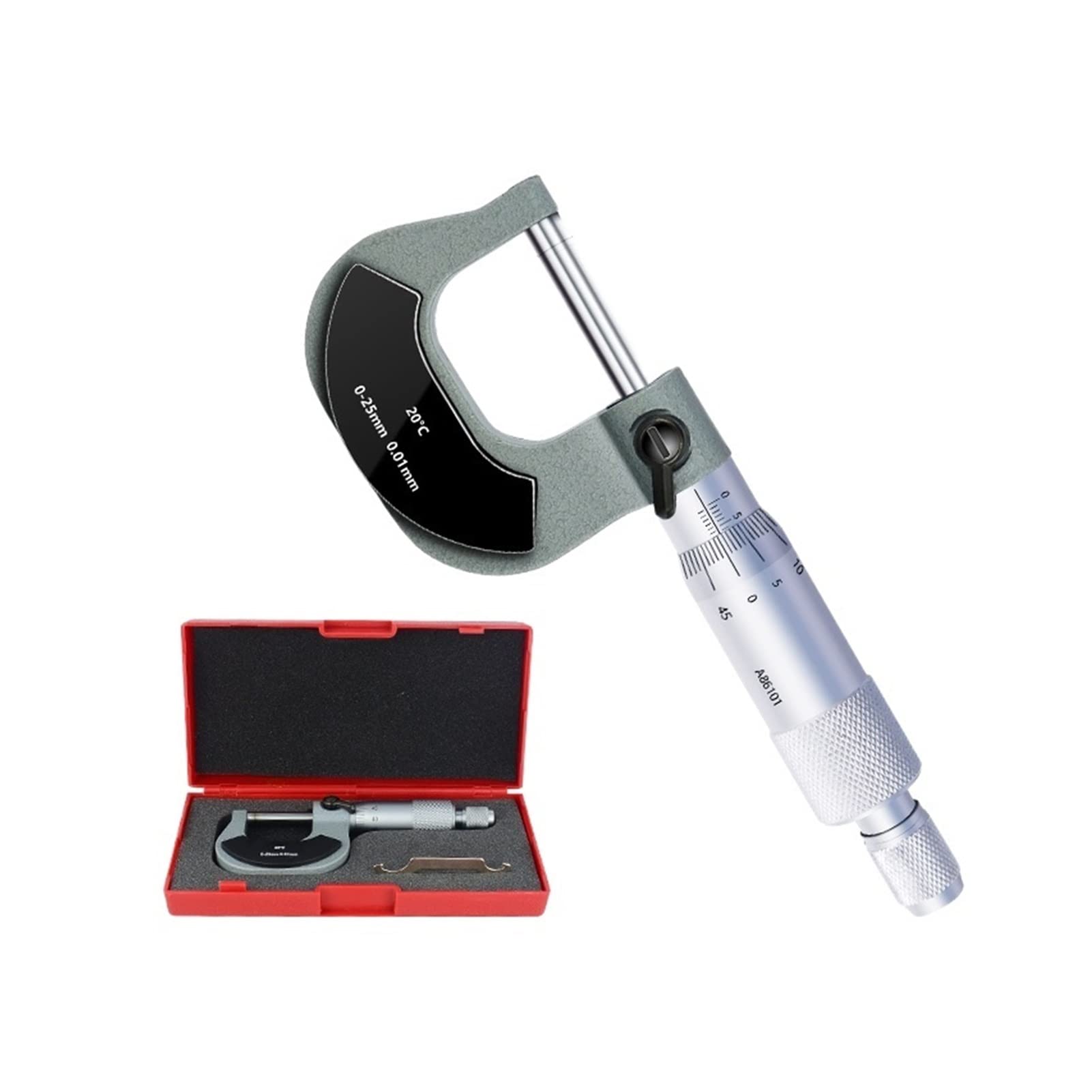 Buy DDPY Digital Caliper Micrometer Caliper 025mm 0.01mm Outerside