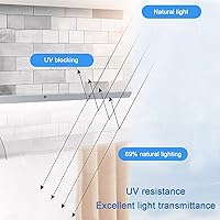 Vista 8 de Toldo para puerta delantera, protección contra rayos UV, lluvia, nieve, luz solar, toldo invisible para ventana de puerta, cubierta de policarbonato