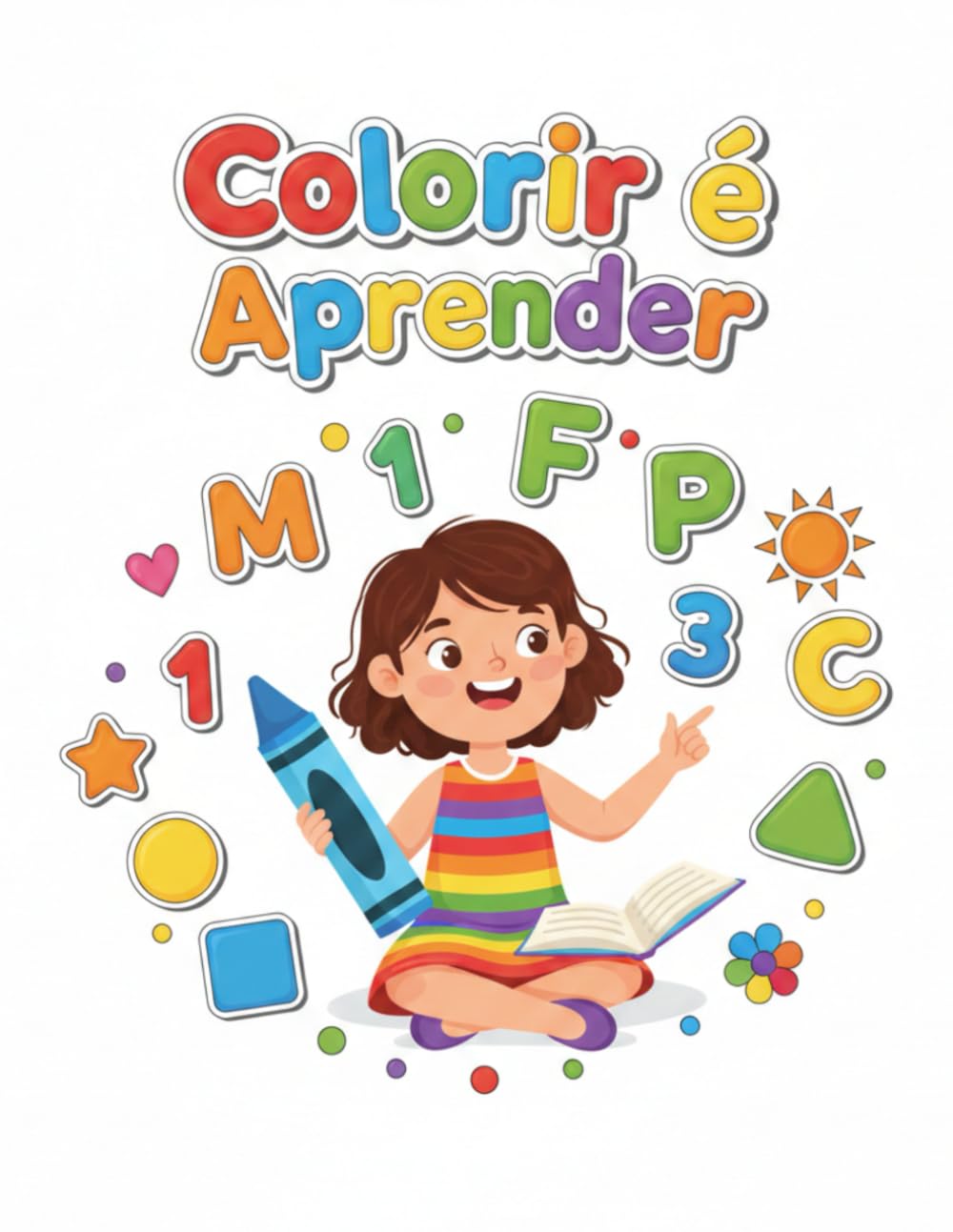 COLORIR É APRENDER: CONHECENDO AS LETRAS