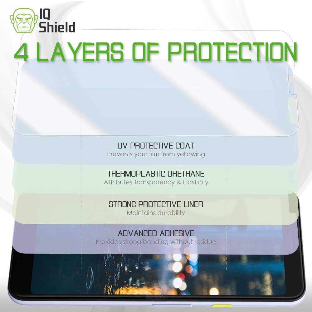 IQ Shield Screen Protector Compatible with Google Pixel 3a 5.6 inch (2-Pack)(Case Friendly) Anti-Bubble Clear Film