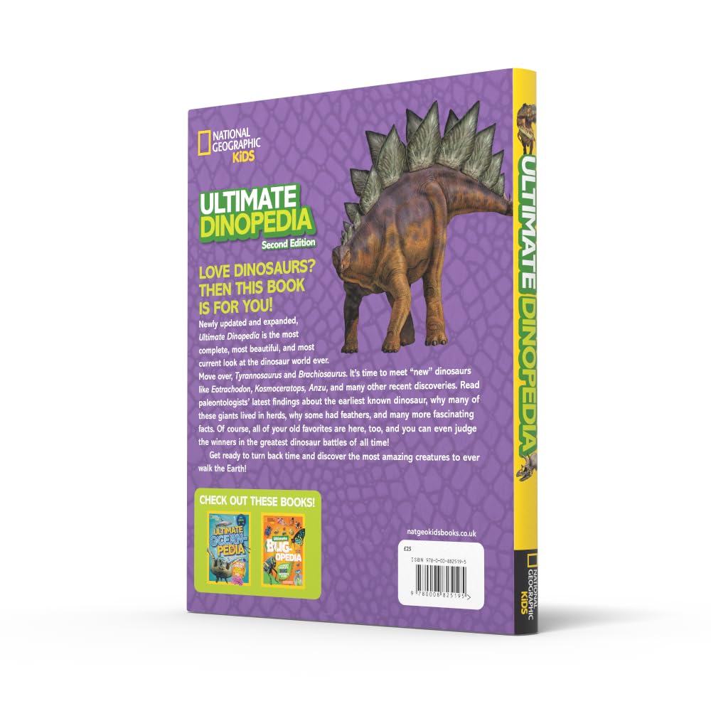 Ultimate Dino-pedia: The fact-packed dinosaur encyclopedia (National Geographic Kids)