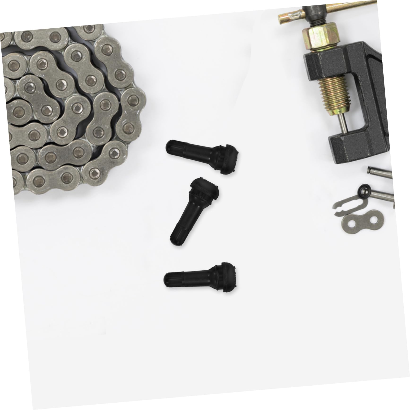 iplusmile Valvola Pneumatici Tr-413 200 Pezzi in Gomma Nero per Auto | Stelo Snap-in, Testato Contro Perdite, per Pneumatici e Cerchi, Confezione da 200 Pezzi