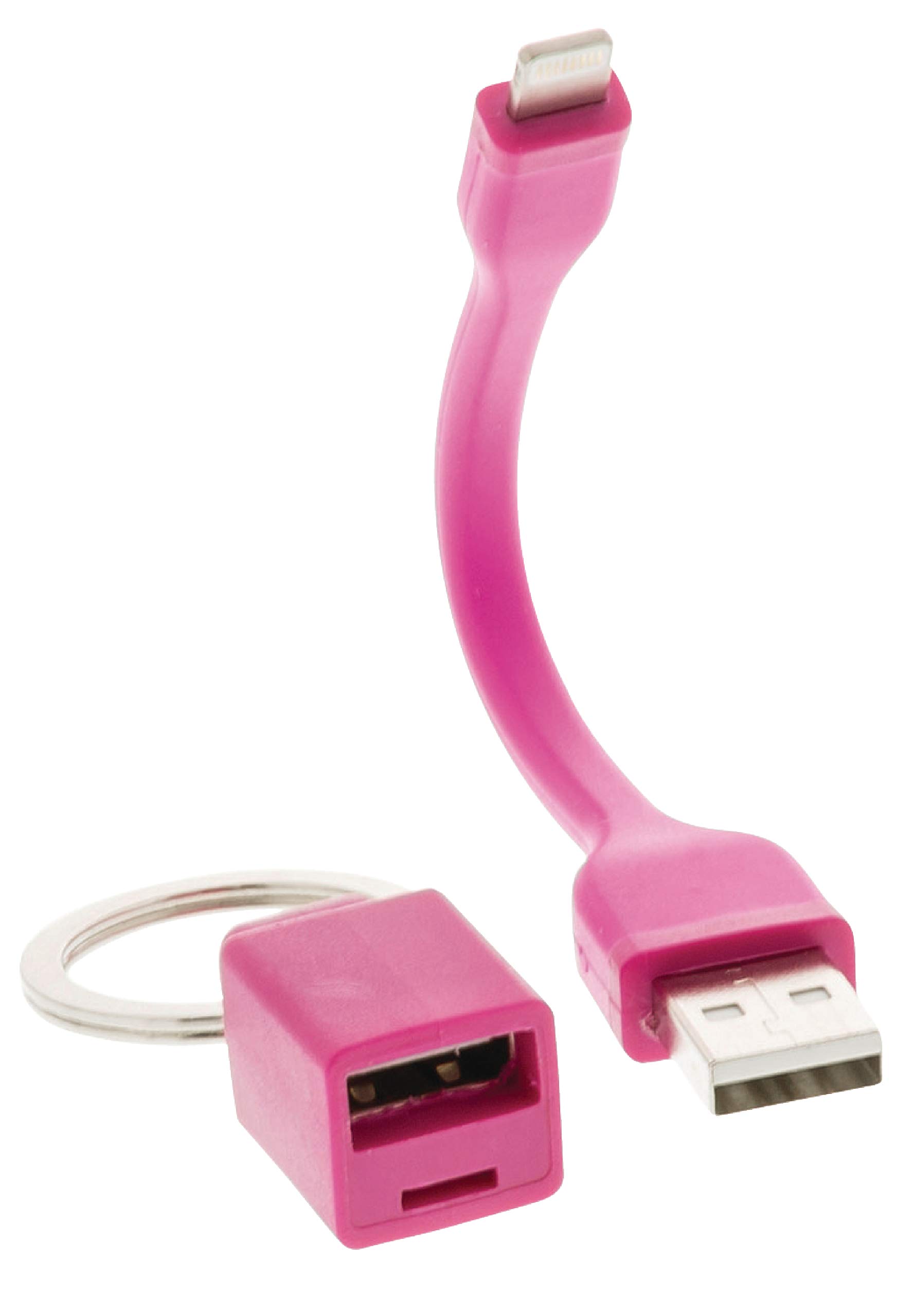 Nedis (Designed In Netherlands) Valueline Usb Sync & Charge Short Power Bank Cable For Iphone, Ipod, Ipod & Mac 2013 & Older (Pink) (B01B9KP6JE) Amazon Price History, Amazon Price Tracker