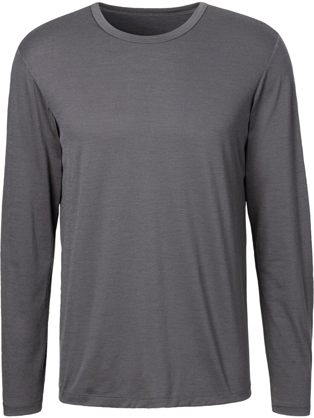 Mckinley Mężczyźni Creston Long Sleeve Koszulka Grey Melange XL