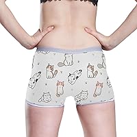 Vista 6 de Women's Boyshort Ladies Panties Comfortable Sleep Boxer Briefs