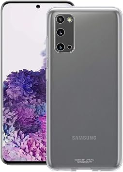 Compatible Samsung Galaxy S20 Case, Clear Case, Samsung Galaxy S20 5G SC-51A SCG01 Smartphone Case, Thin, Transparent, TPU Material, Lightweight, US Military MIL Standard, Anti-Deformation, Camera