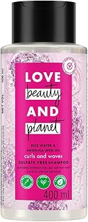 Love Beauty And Planet Rice Water & Angelica Seed Oil Silicone-Free Curl & Waves Shampoo|| No Parabens|| No Sulfates|| Ang Price In India