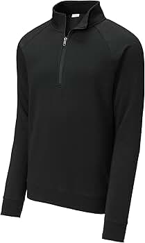 ANTIQUAGOLF×STCH】)zip pocket logo-black ANTIQUAGOLF×STCH】Color Block Pullover-black |