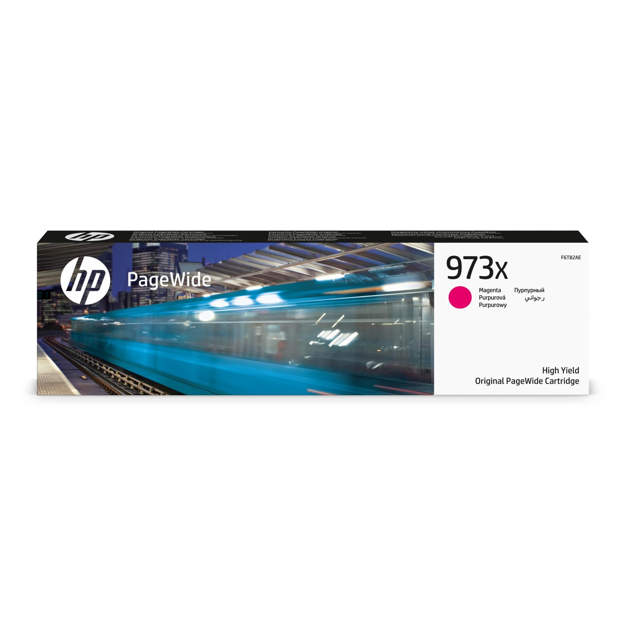 HP 973X Magenta, Cartucho de Tinta Original, Alta Capacidad