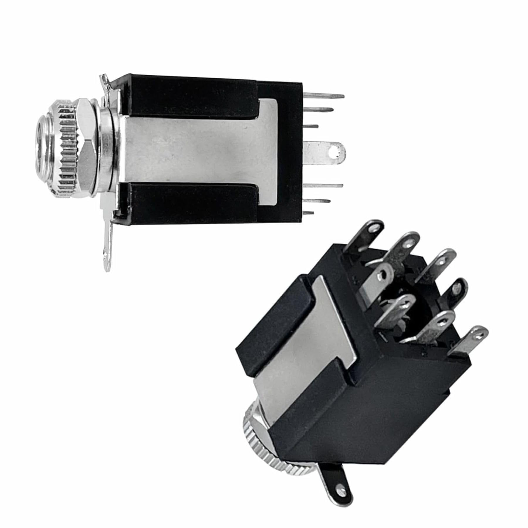 6.35mm (1/4 inch) stereo/mono audio socket, 9 pins | 2 Piece| Suitable for use in musical instruments like guitars, amplifiers, and professional audio equipment.-image-10