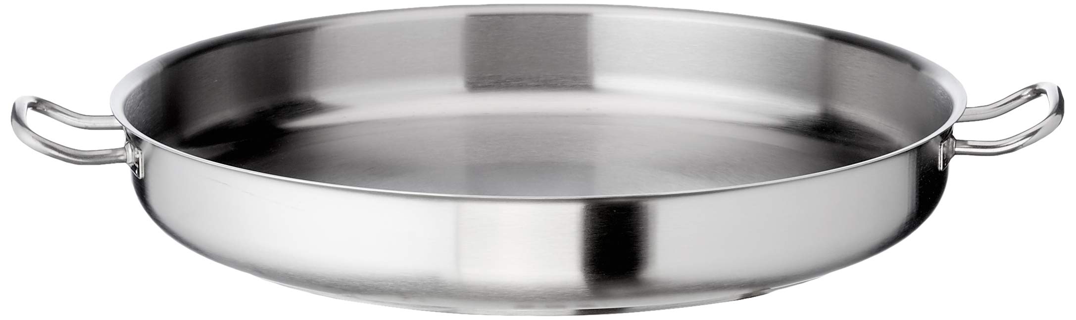 Lacor 8414271004445 - Paellera con Tapa, 60 cm, Stainless Steel - Cocina | Para arroces y paellas de gran formato; diseñado para acompañarte en tus preparaciones diarias con comodidad y buen resultado