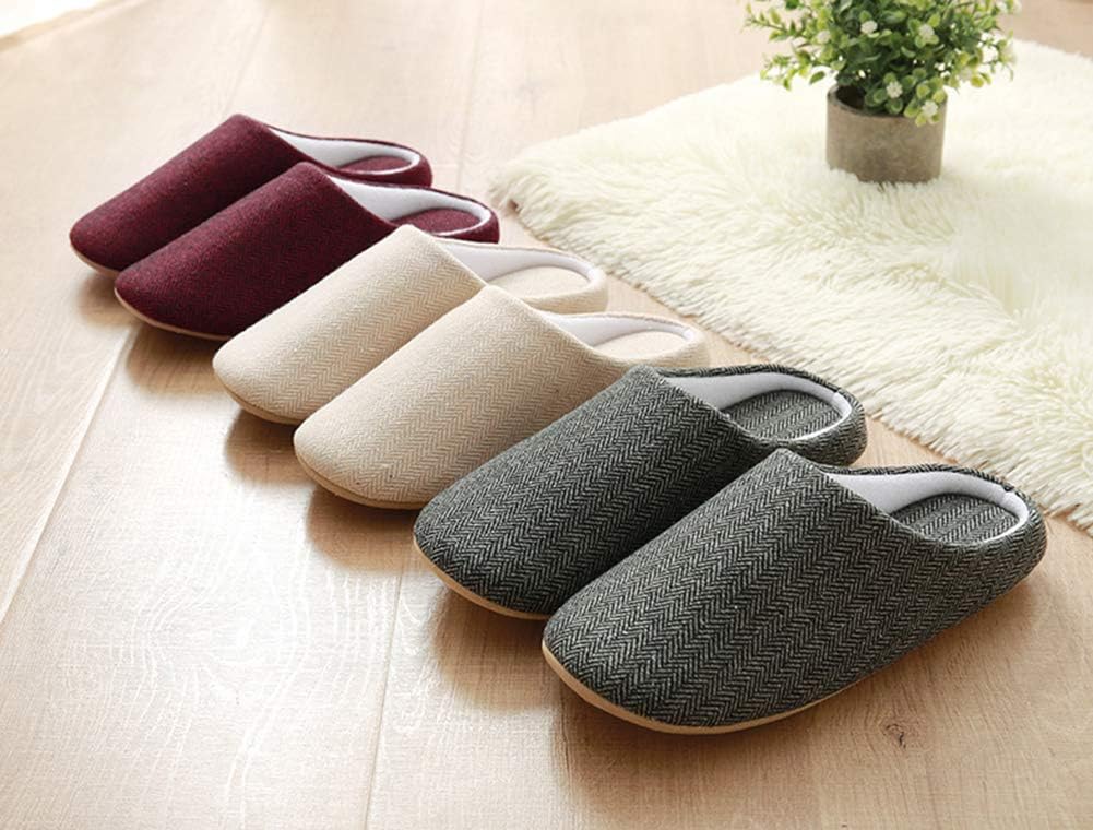 [Euyqs] スリッパ 洗える おしゃれ スリッパ 人気 静音 滑り止め付 超軽量 室内履きルームシューズ 室内 来客 オールシーズン用 男女兼用