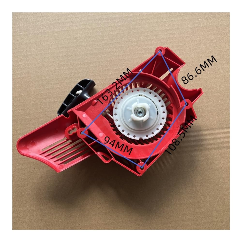 Arranque de Retroceso 510 560, Compatible con GSH510, GSH560, 5600 y 5800. Cubierta de polea de Sierra con Mango de Agarre de Cuerda.
