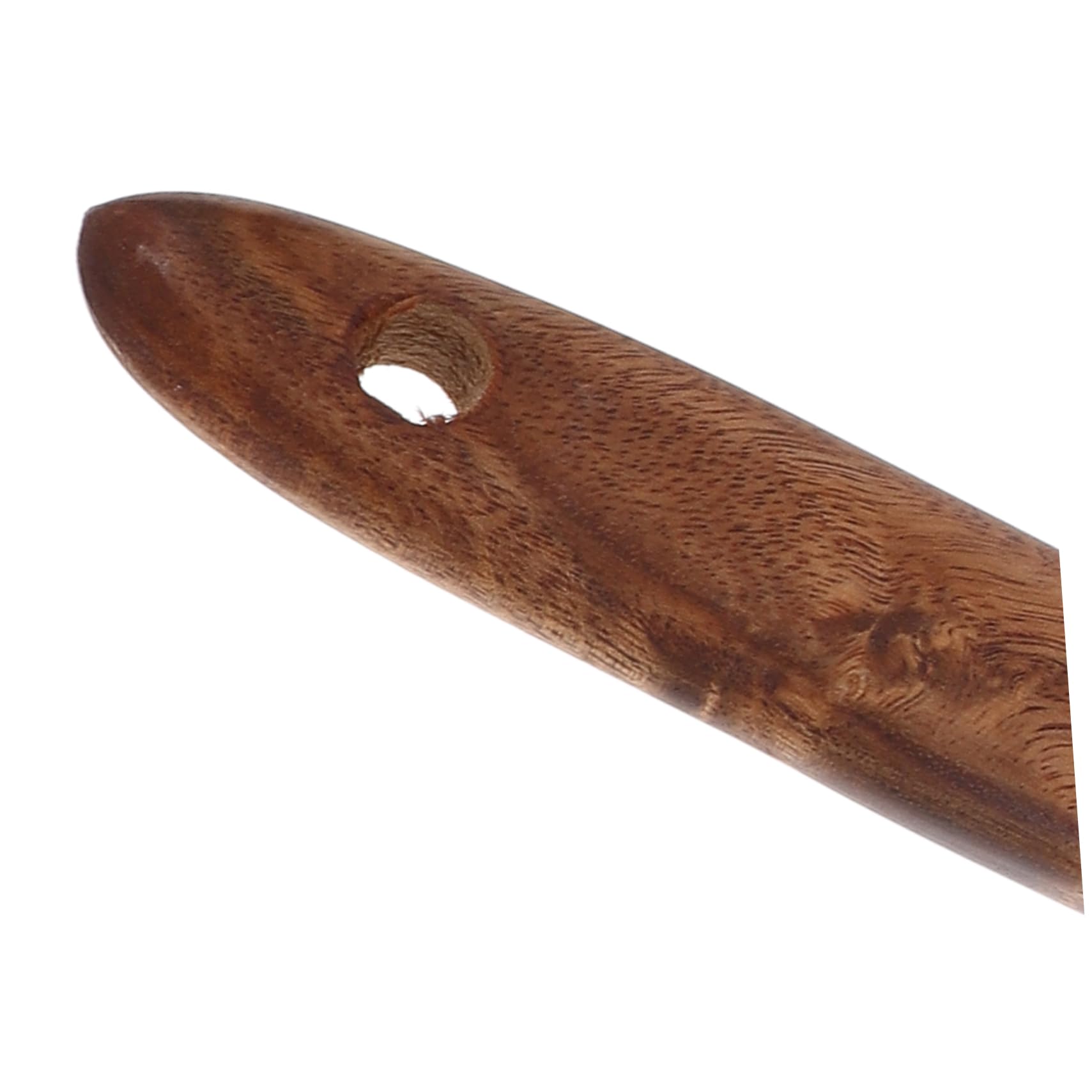 Ciieeo 8 Stk Nudellöffel mit langem Griff Schaumlöffel geschlitzter Nudellöffel Pfannenwender rostfrei küchenzubehör Kochlöffel im hängenden Design Küchenkochgeschirr Großblättrige Akazie