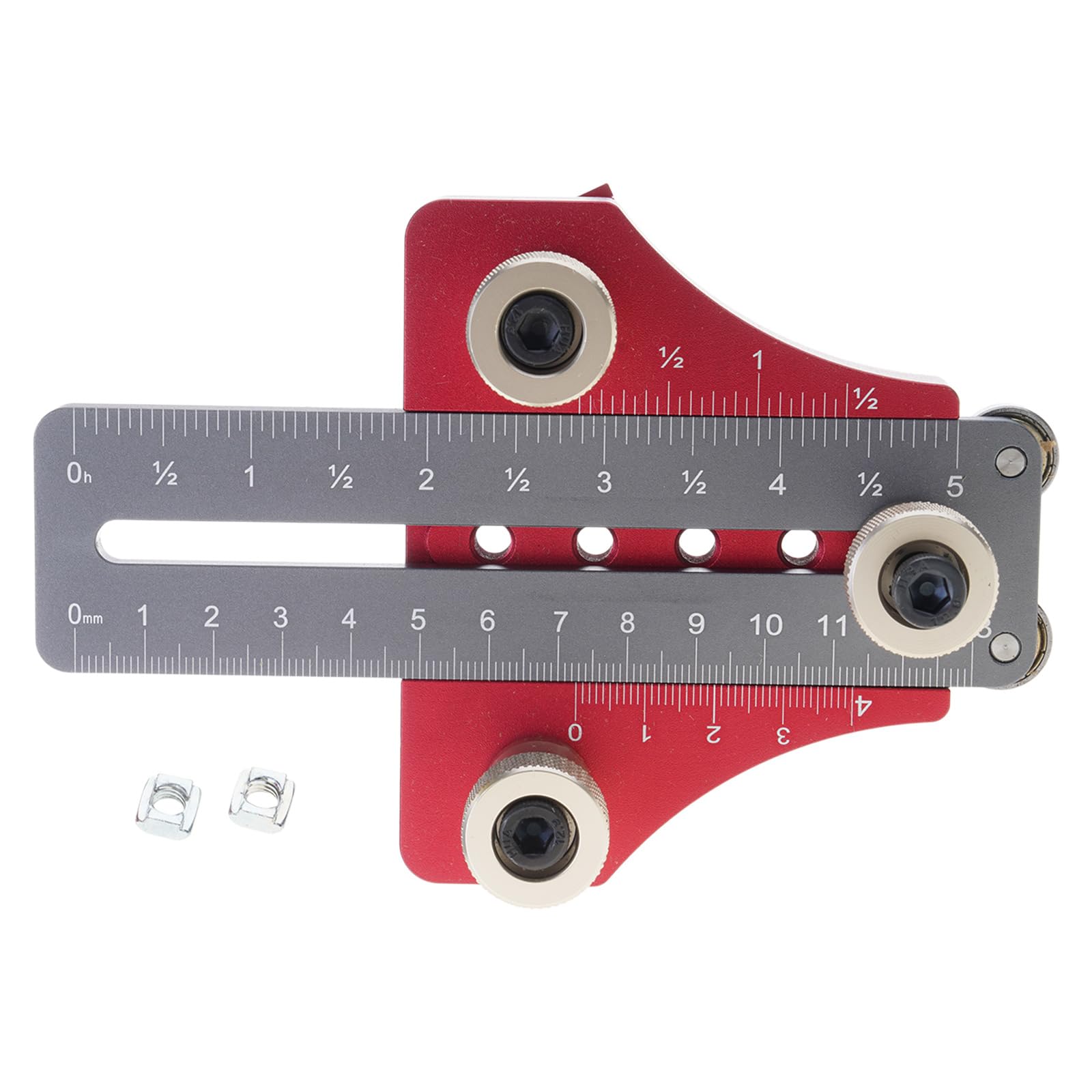 Table Sawing Jigs Guide Stable Positioning for Workbenches Fast Thin Ripping Guide Aluminum Table Sawing for Woodworking Adjustable Cutting