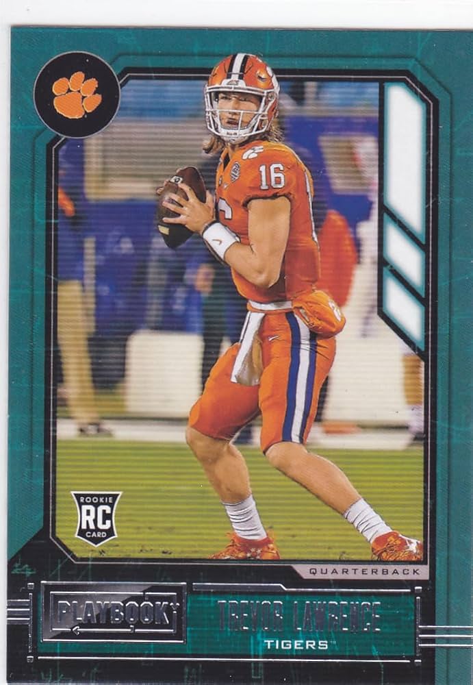 Amazon.com: 2021 PANINI PLAYBOOK TREVOR LAWRENCE RC ROOKIE CARD Amazon.com: 2021 PANINI PLAYBOOK TREVOR LAWRENCE RC ROOKIE CARD