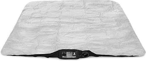 Miniatura 38 de SoundAsleep - Colchón de aire Dream Series con tecnología ComfortCoil y bomba interna de alta capacidad Azul,Negro -,Bandera de Estados Unidos