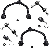 Vista 93 de Detroit Axle - 4 brazos de control traseros para Ford C-Max Focus Mazda 3 5 Volvo C30 C70 S40 V50, 4 brazos de control superior e inferior