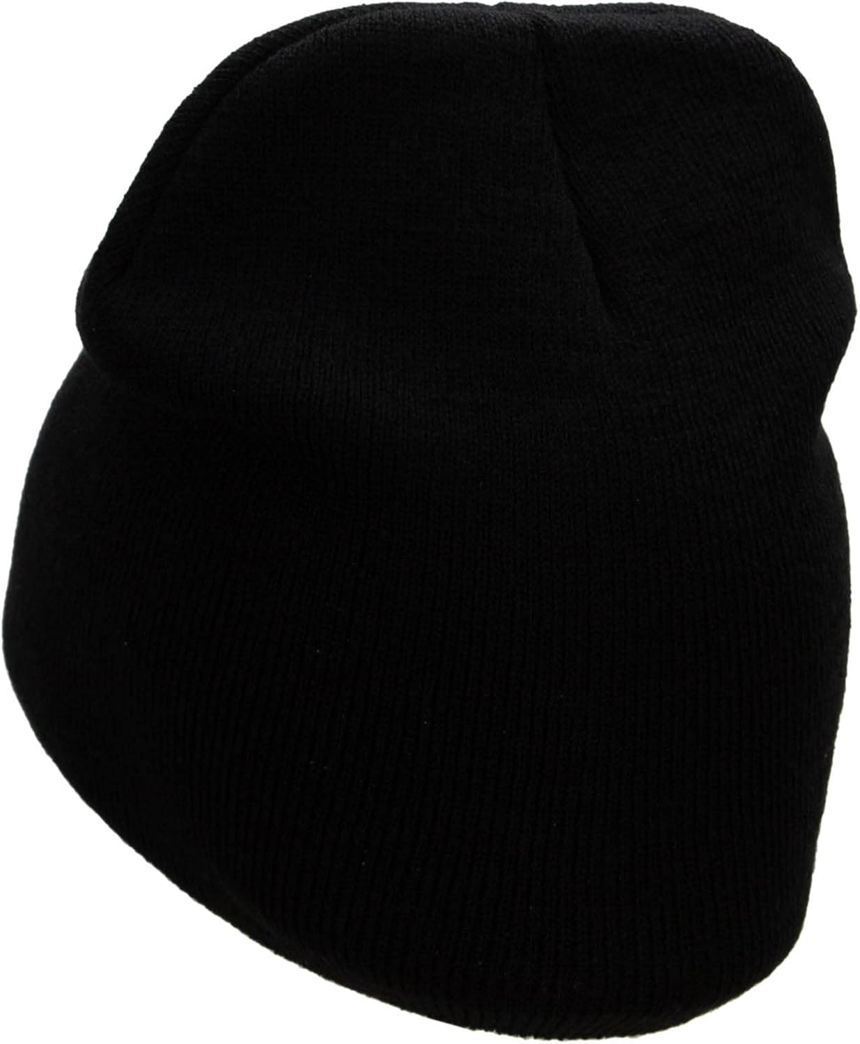 e4Hats.com Angel Wings Embroidered 8 inch Acrylic Short Blank Beanie