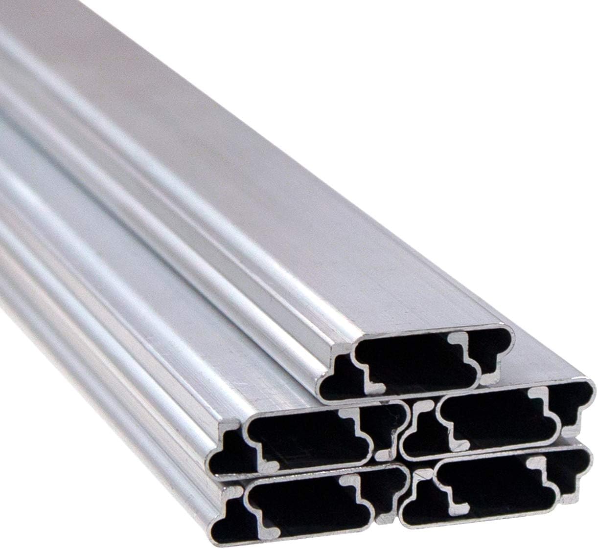 Aluminum Channel | Lock U-Channel | Greenhouse Lock Channel (6.5 ft.) Pack of 10